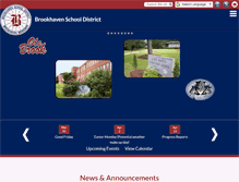 Tablet Screenshot of brookhavenschools.org